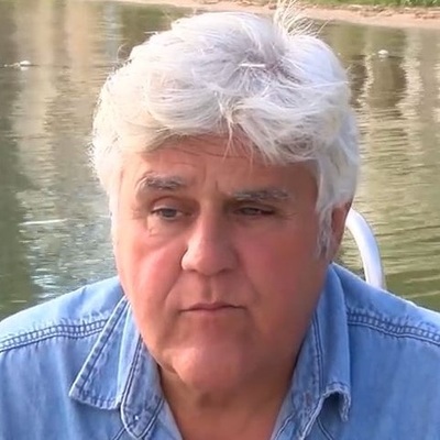 Comedian and former The Tonight Show host Jay Leno has a massive head and jaw