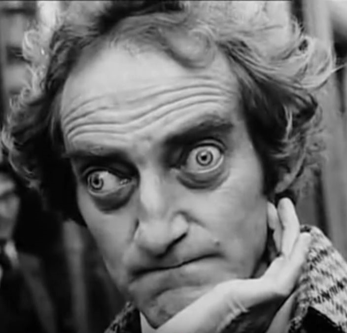 Young Frankenstein's Marty Feldman had a Pinched Mouth