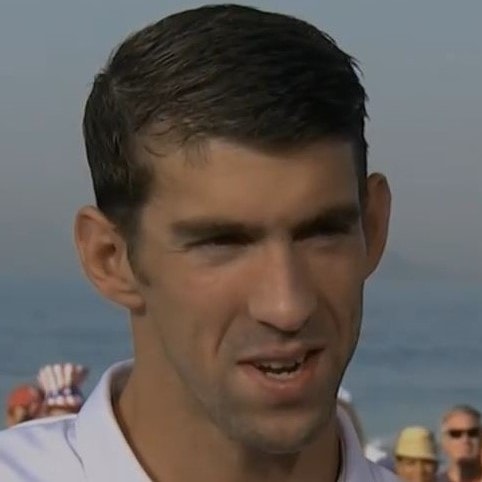 Michael Phelps' underbite