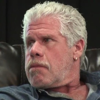 Hellboy and Sons of Anarchy actor Ron Perlman has a huge jaw.