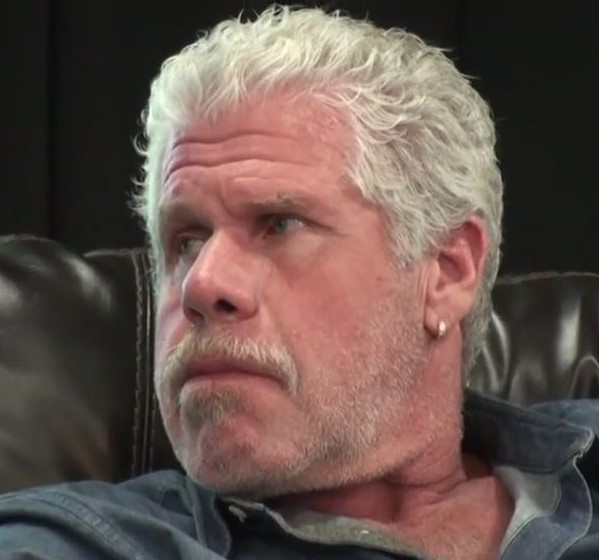 Ron Perlman shows off his Massive Jaw